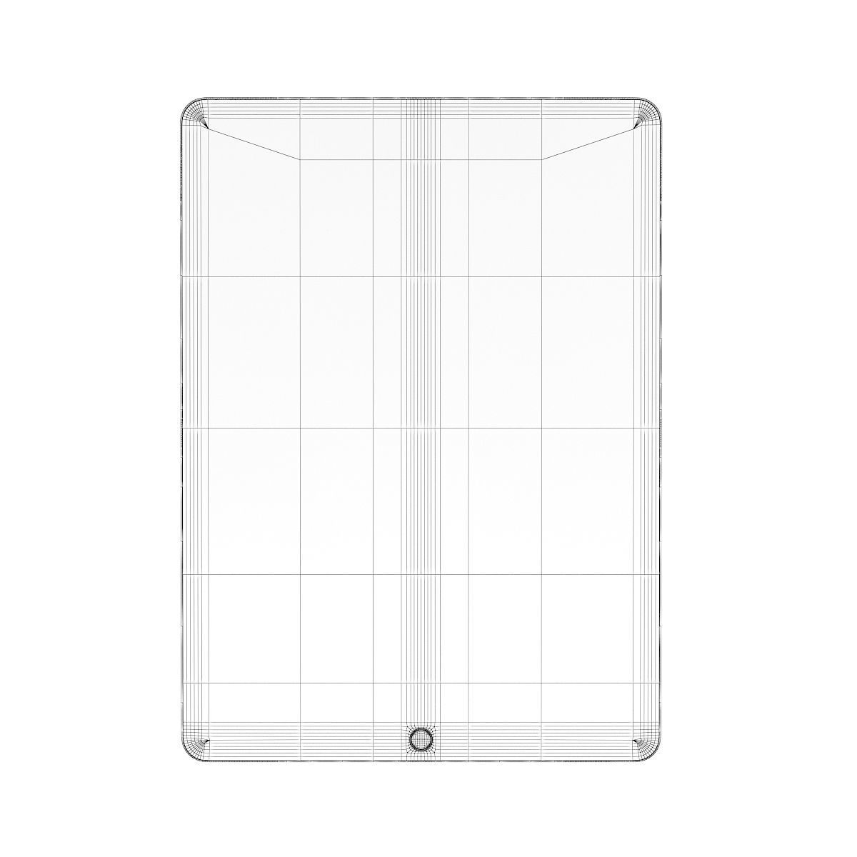 iPad Pro 13 Gold 3D model_1