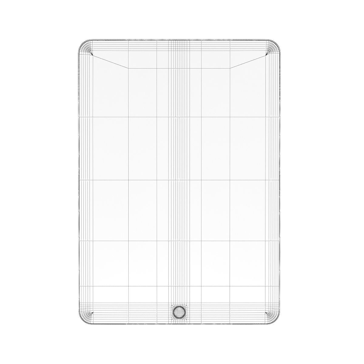 iPad Pro 10 Gold 3D model_1