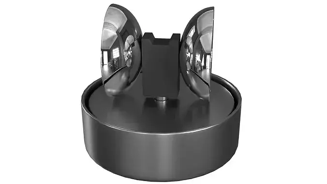 Warning Light PBR 7 Low-poly 3D model 3