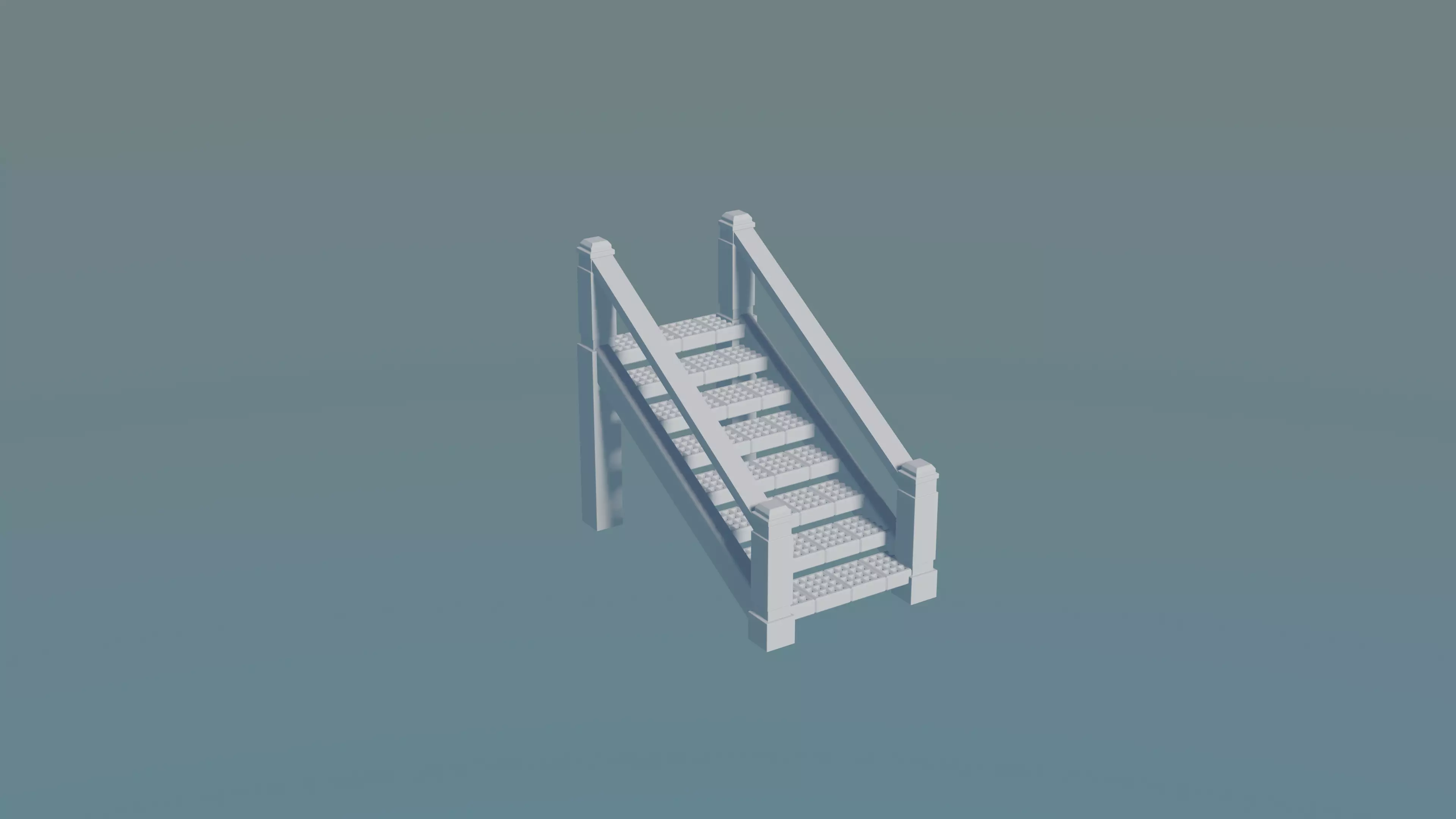 Sci-Fi Staircase 3D print model