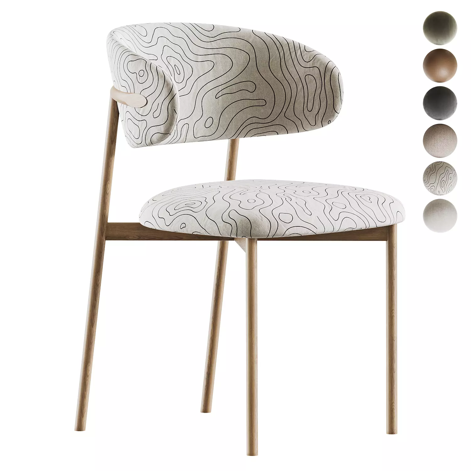 Clave Chair 3D model