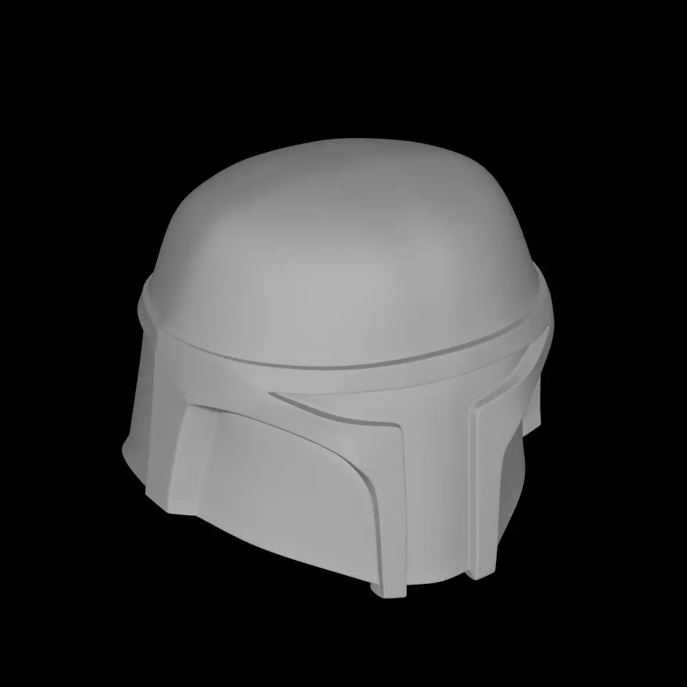 Star Wars Funko Helmet Without Spikes SW FUNKO FIGURE HELMET 3D print model