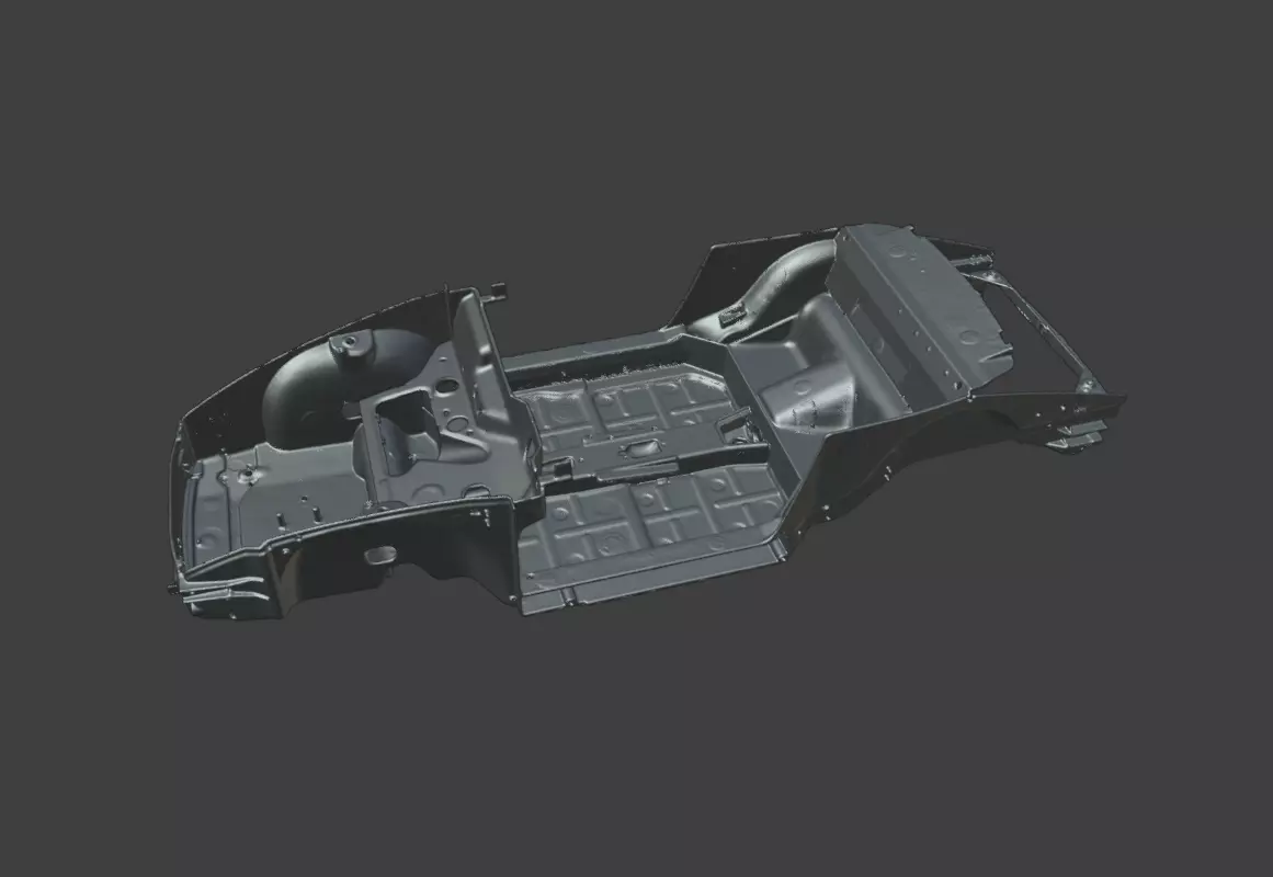 PORSCHE 934 Chassis 3D print model