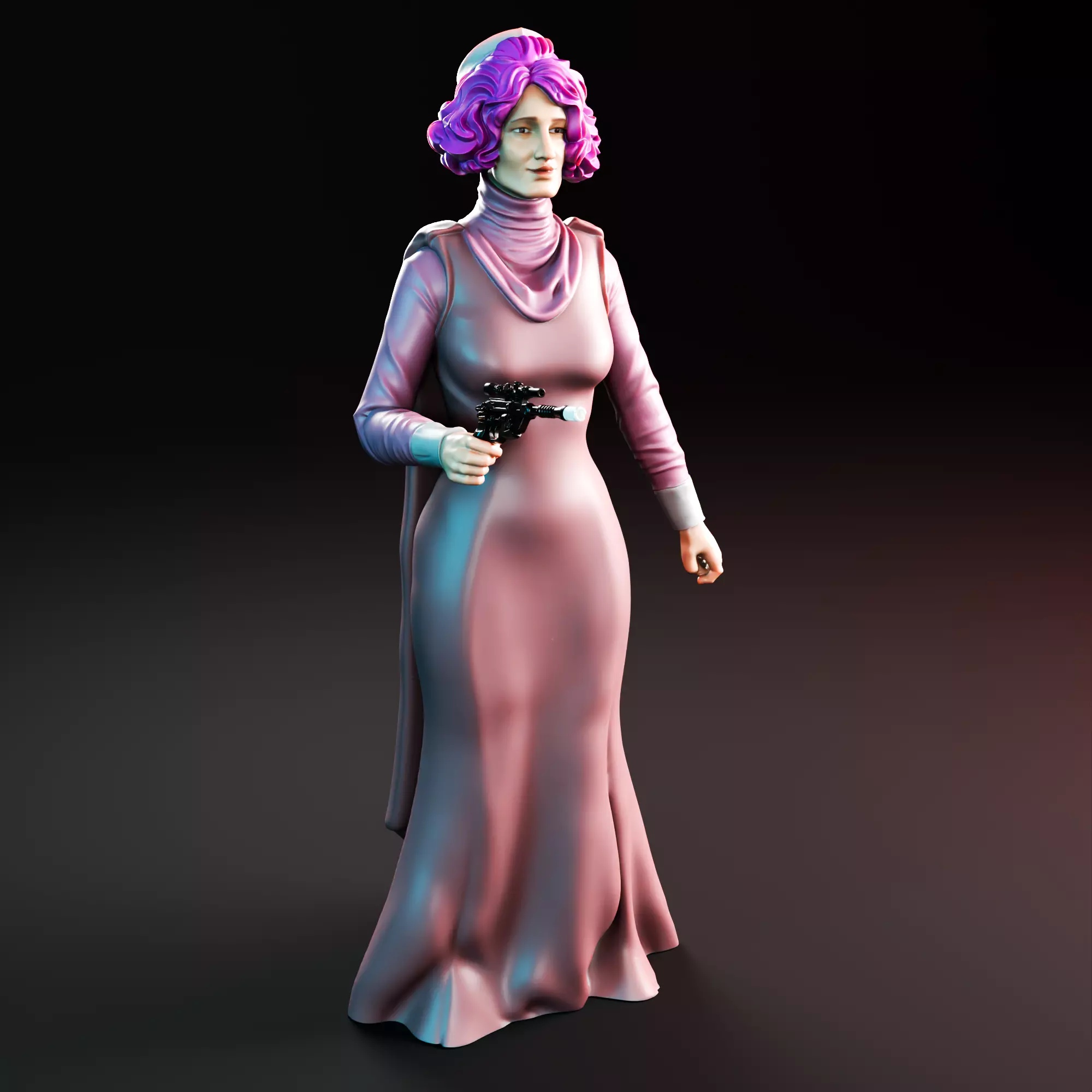 Vice Admiral Amilyn Holdo 3D print model