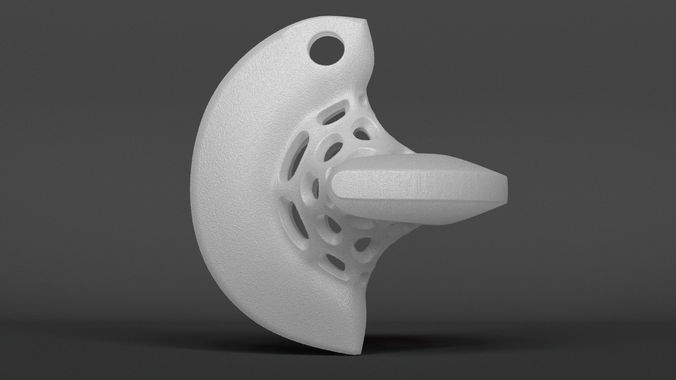 Sphericon Pendant 3D print model