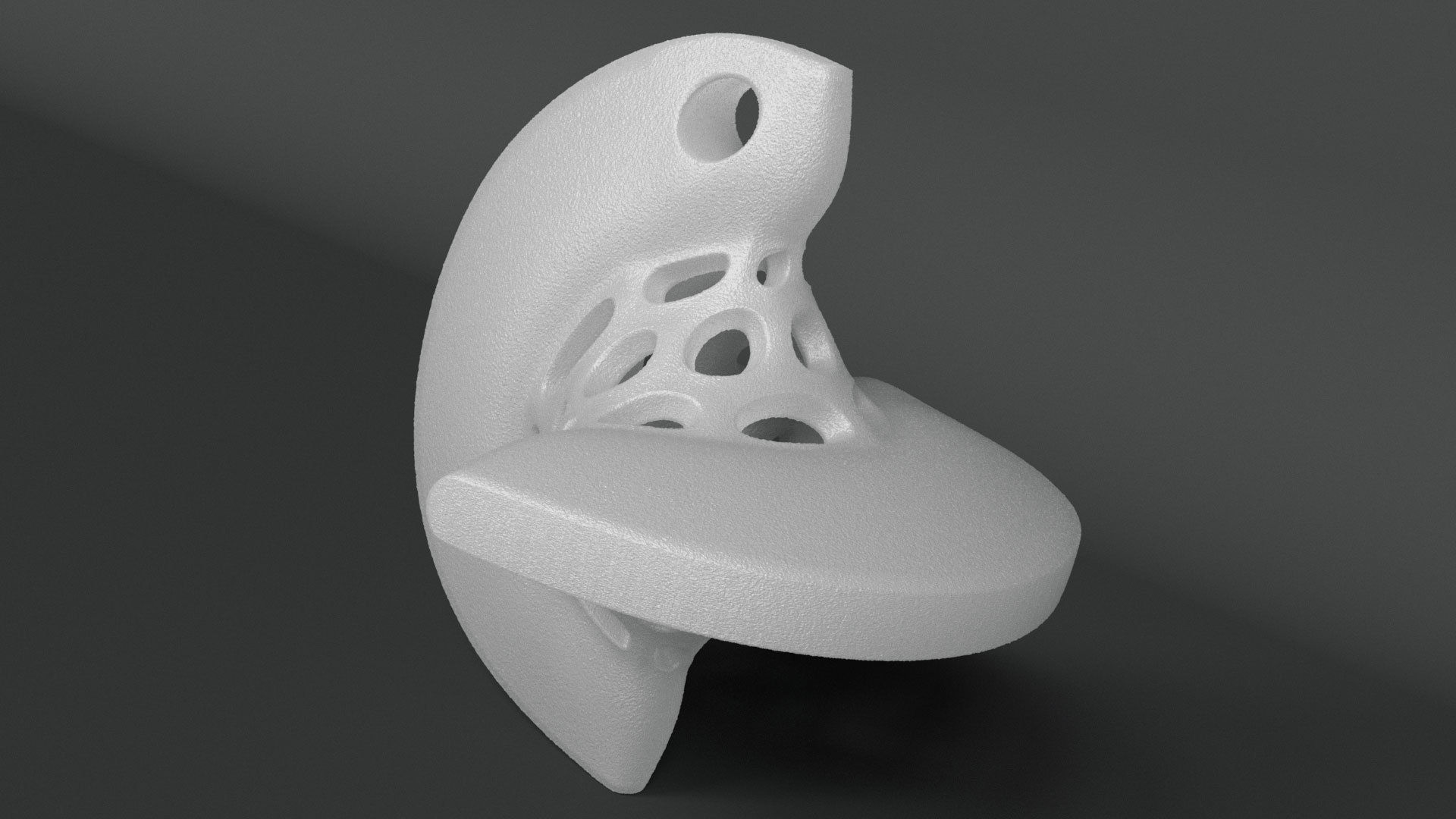 Sphericon Pendant 3D print model_6