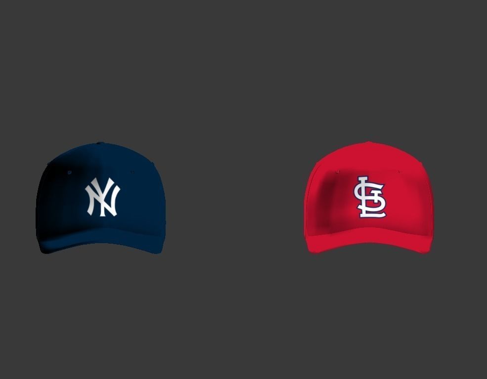Baseball Hat Free 3D model_1