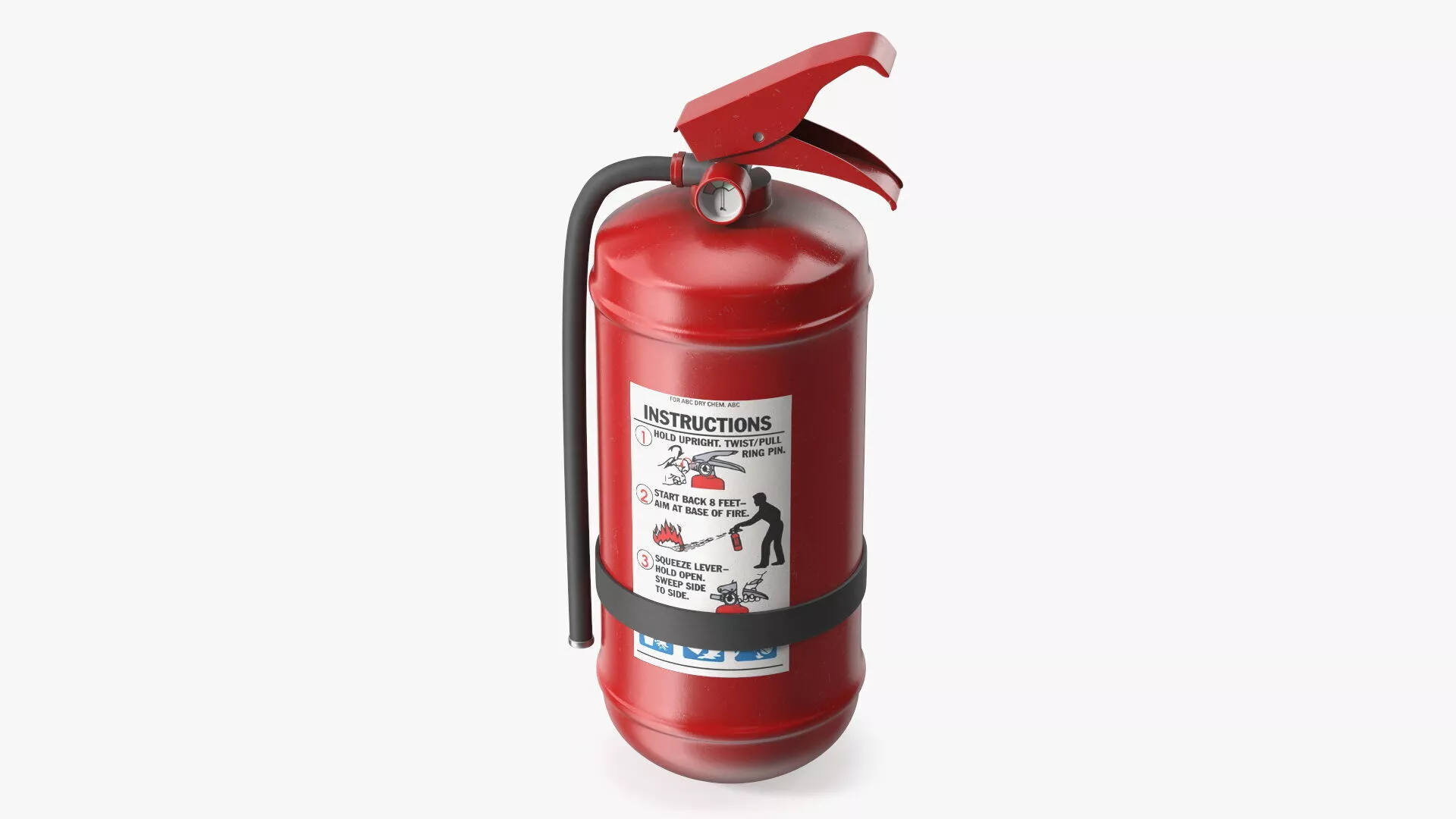 Fire Extinguisher for 3D Print 3D print model