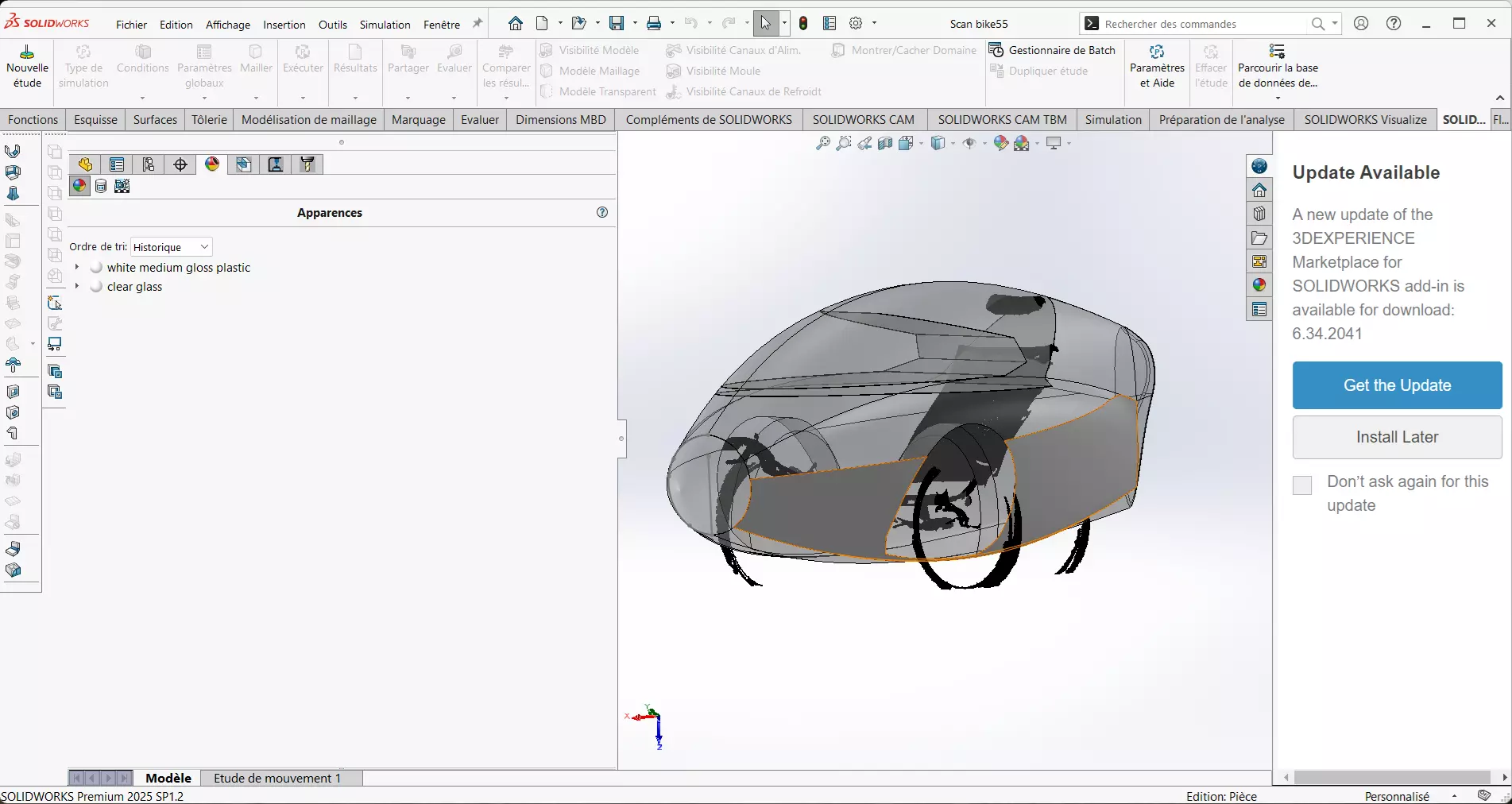 tricycle bike 3D model