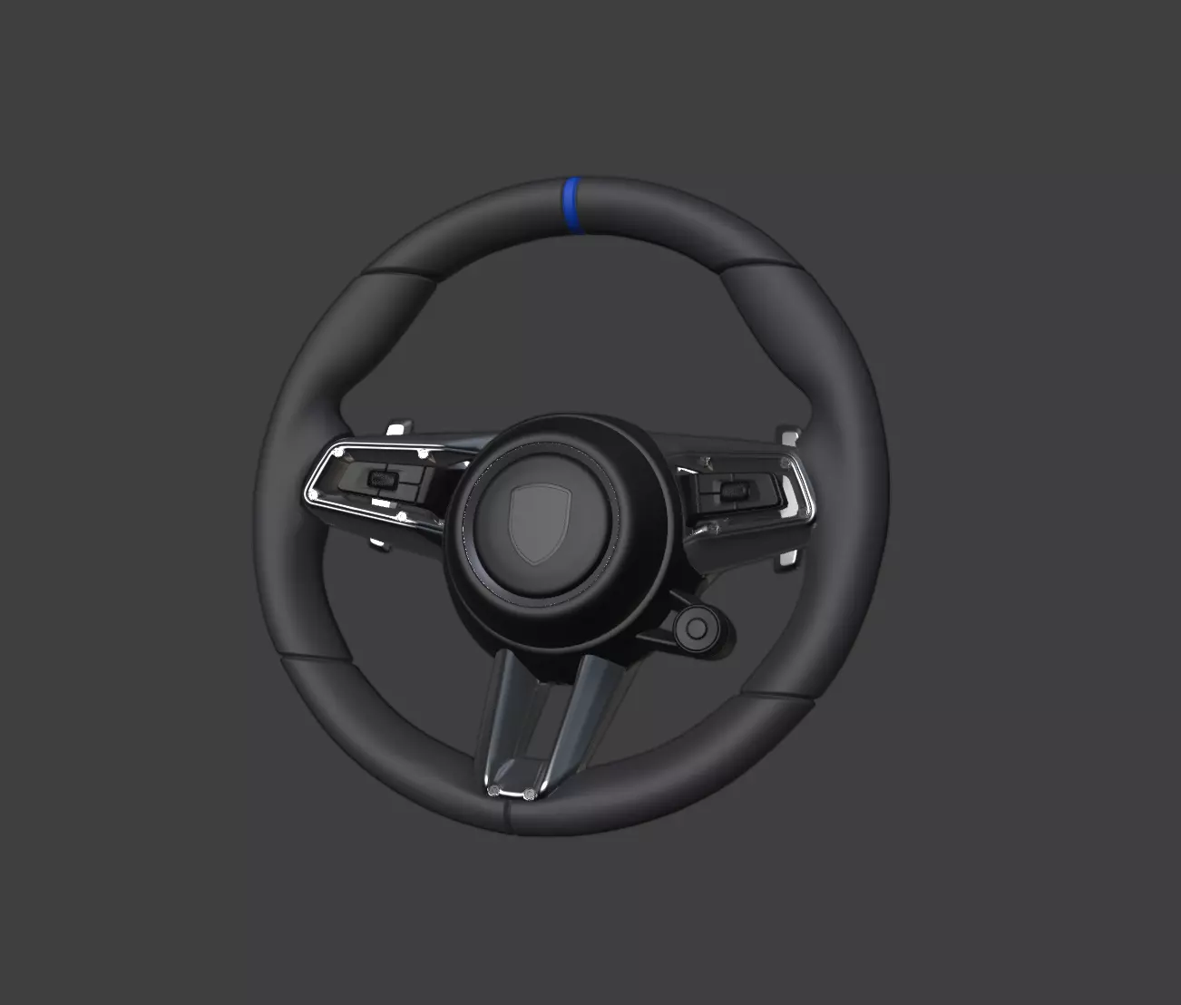 Porsche 992 911 Steering Wheel 3D print model