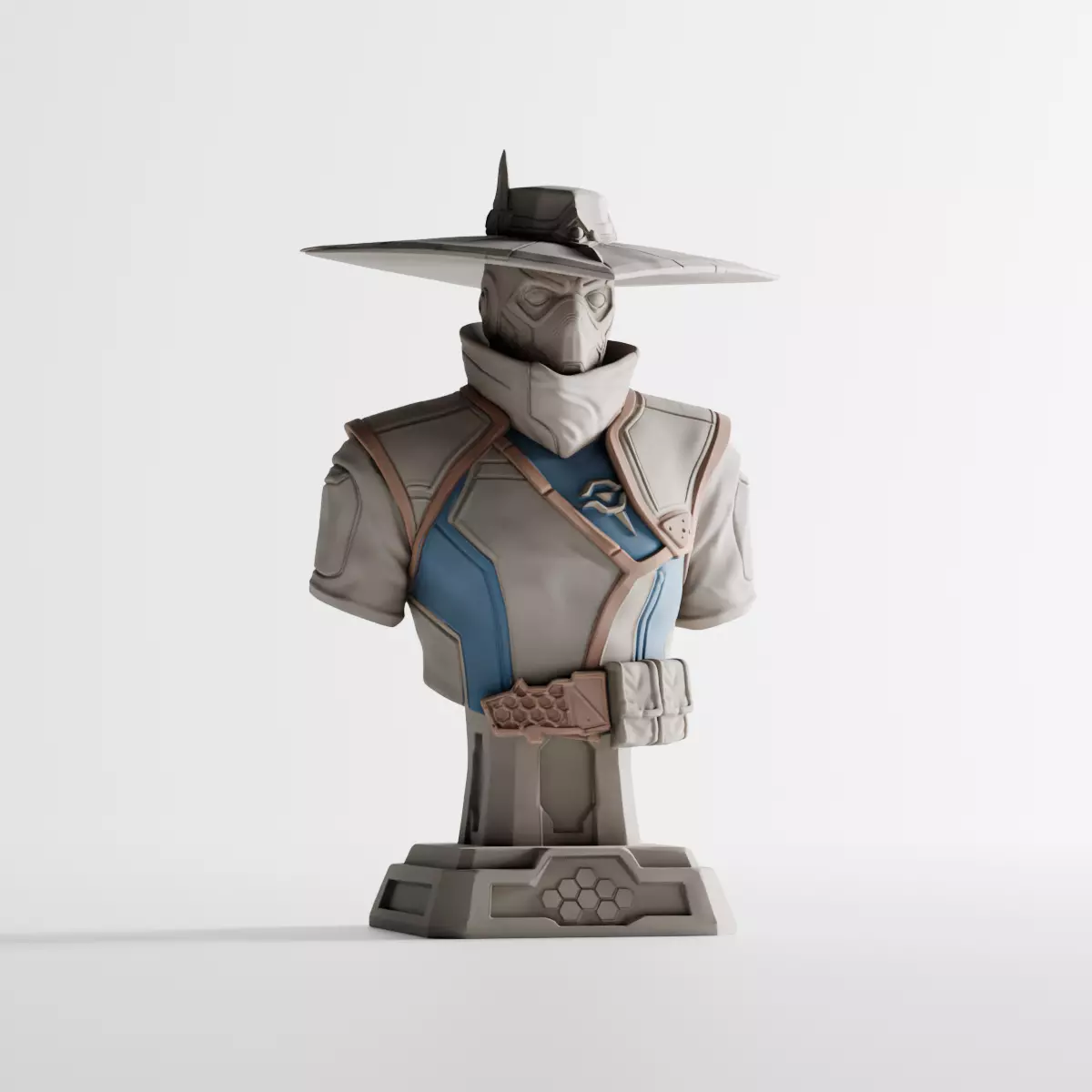 Cypher Figure - Valorant Cypher Figure 3D print model