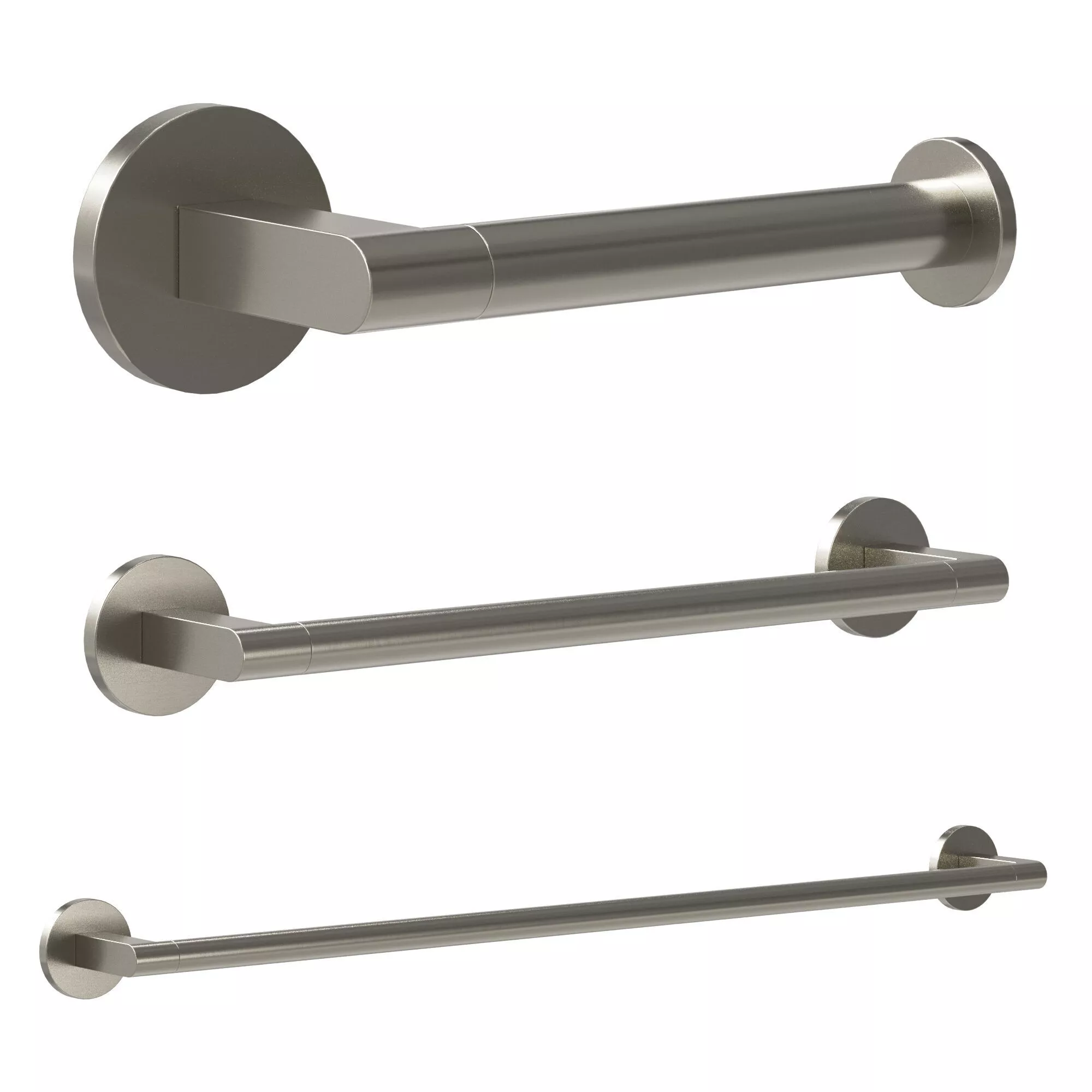 Architectura Towel Rail set 3D model