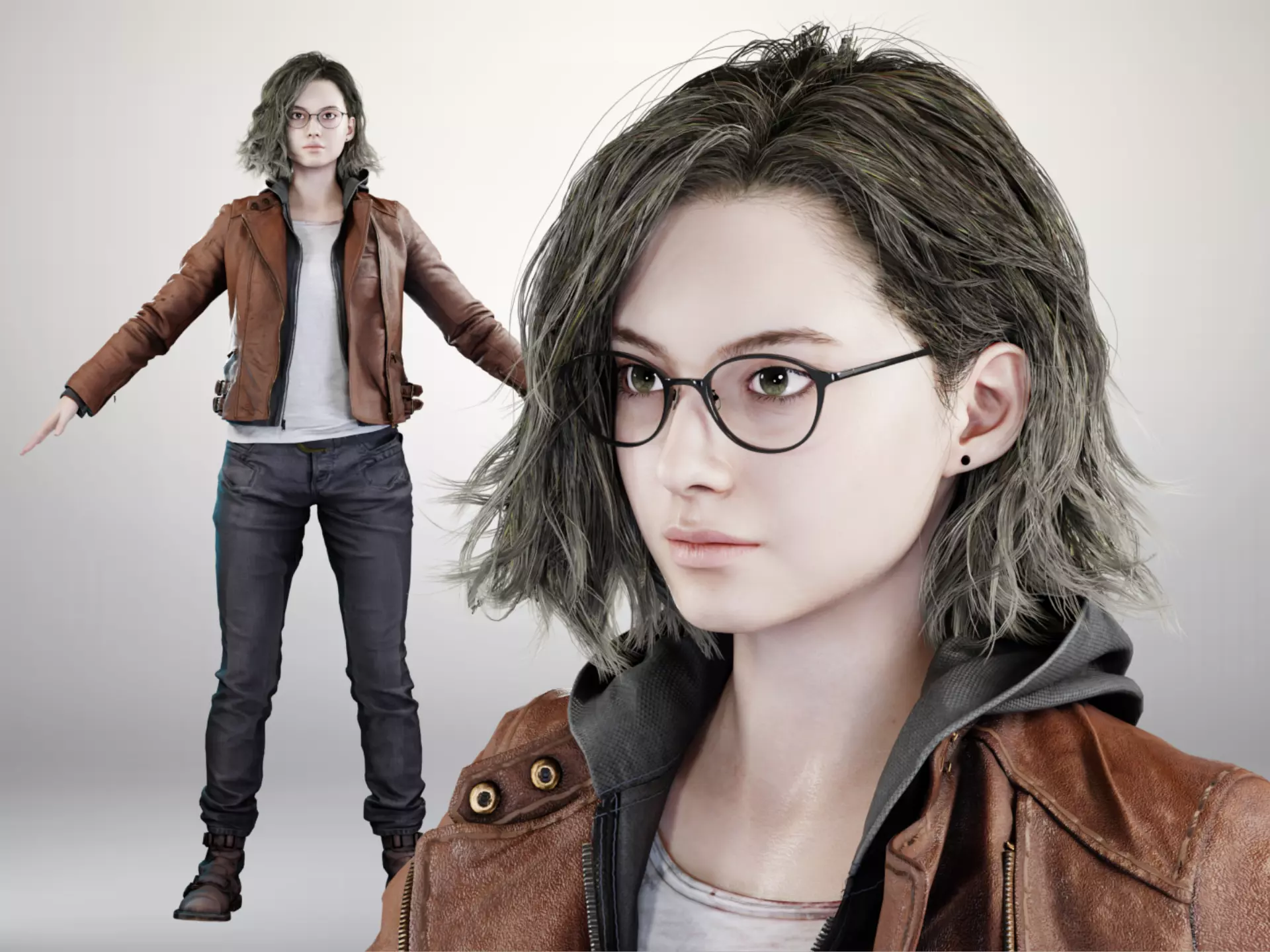Grace Ashcroft Rigged- Resident Evil Requiem 3D model