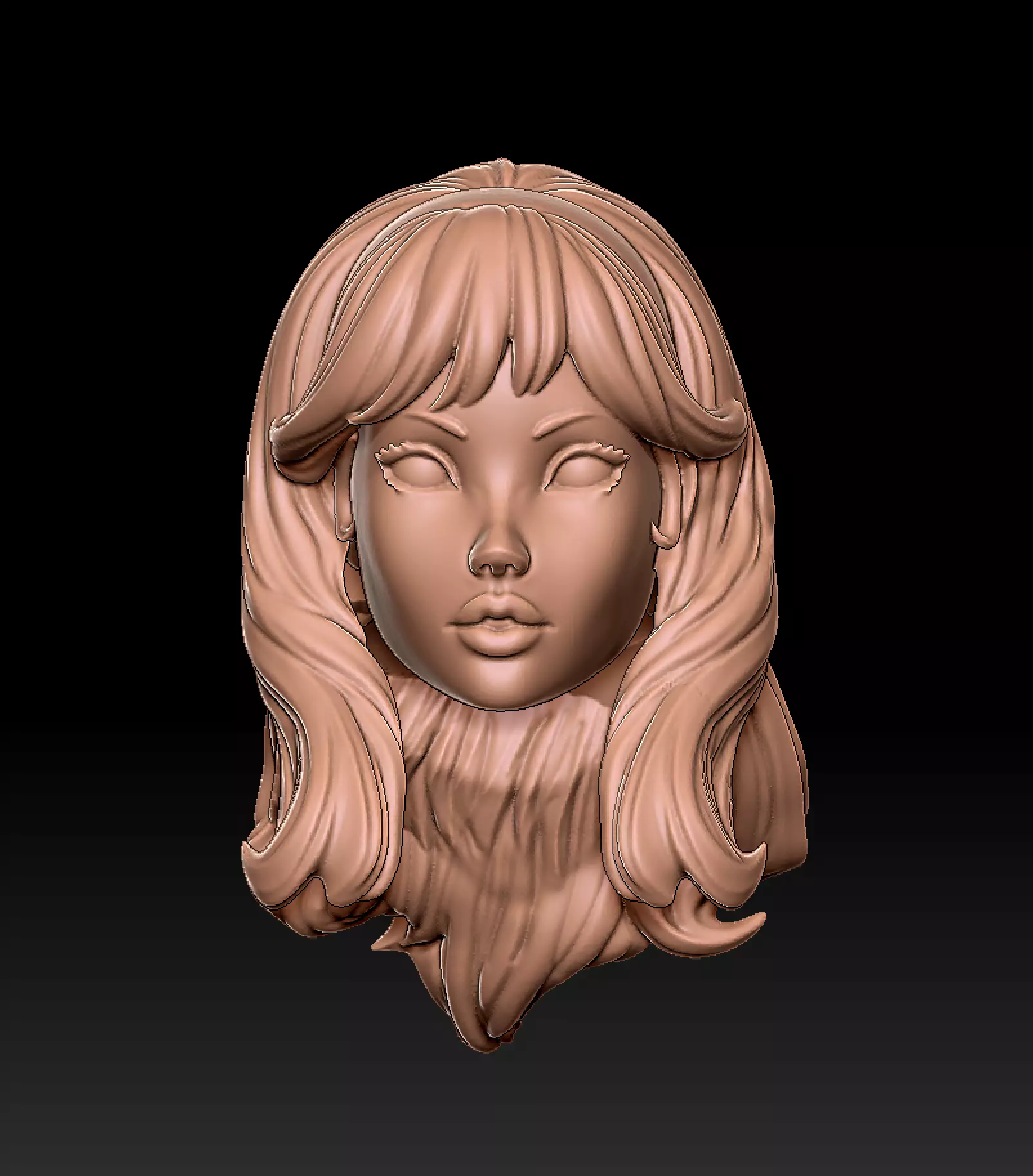 Gwen Stacy Campbell style 3D print model