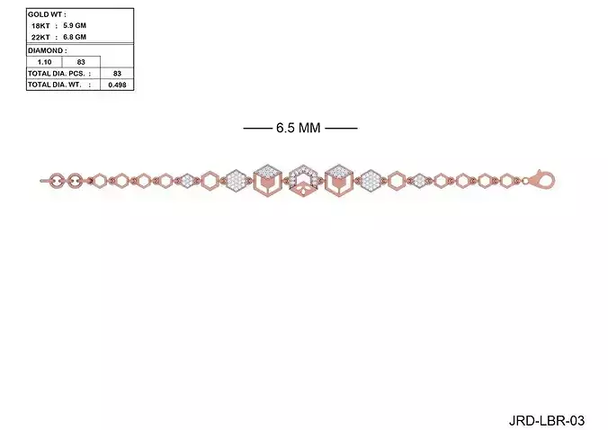 Ladies Bracelet Collection  25 Pre-Supported STL Files