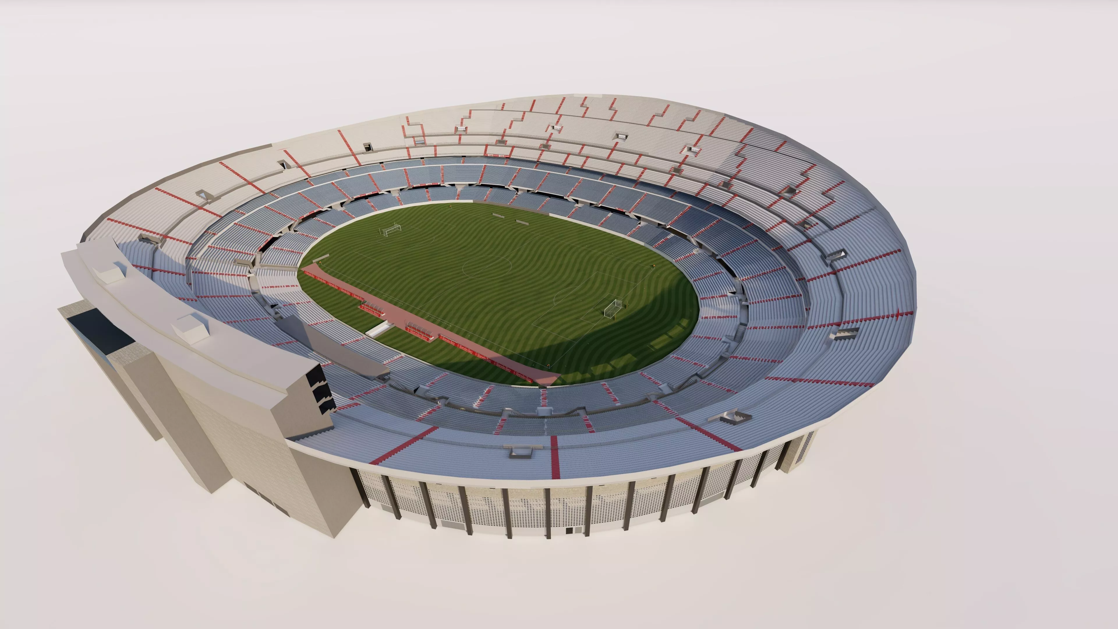 Football Stadium-American football 3D model