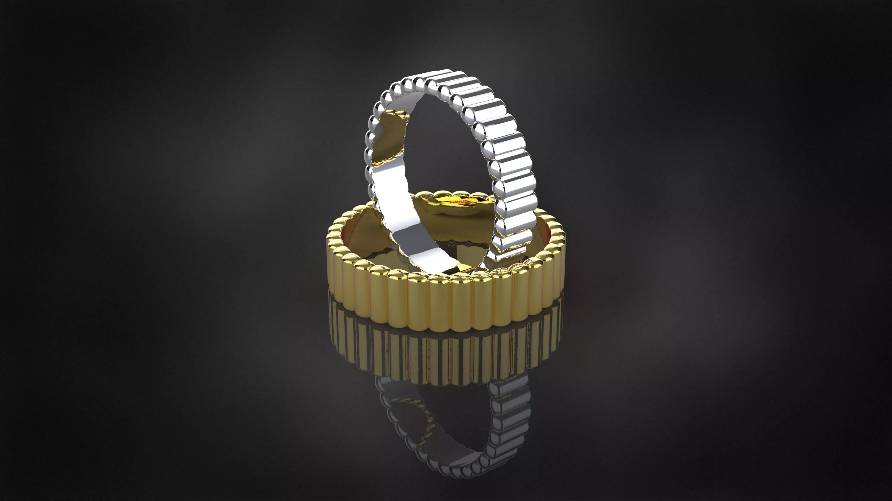 wedding band 10231 3D print model