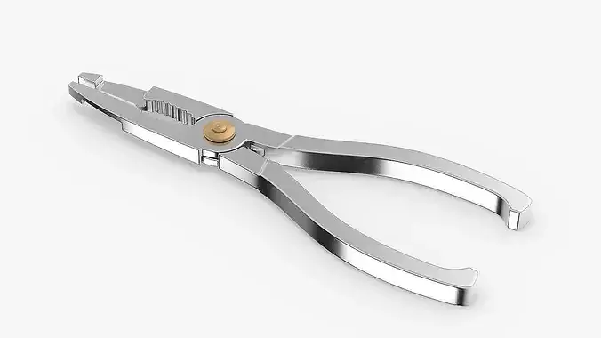 Crab Cutter Tongs 3D model