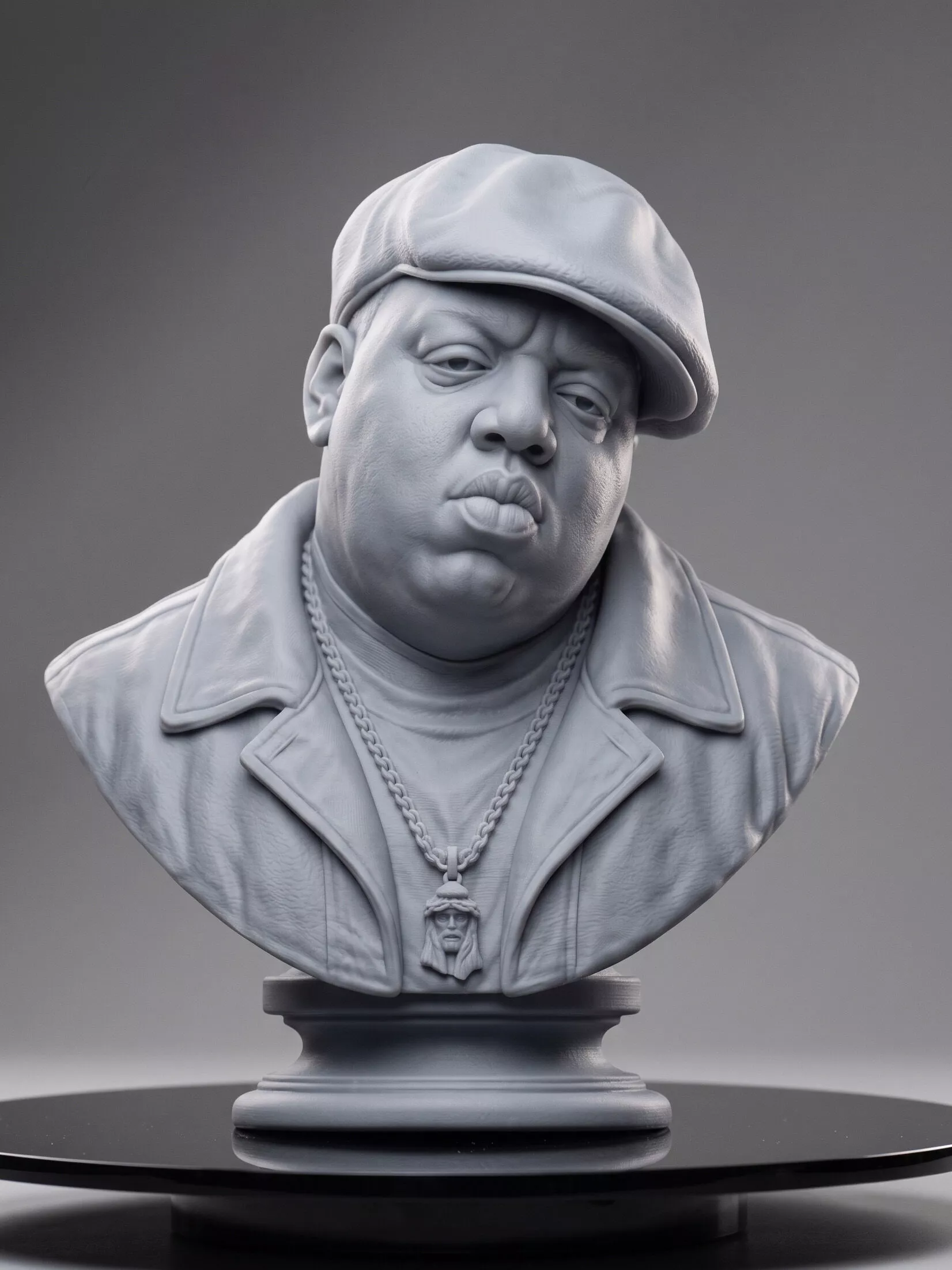 The Notorious BIG Bust 3D print model 3D print model