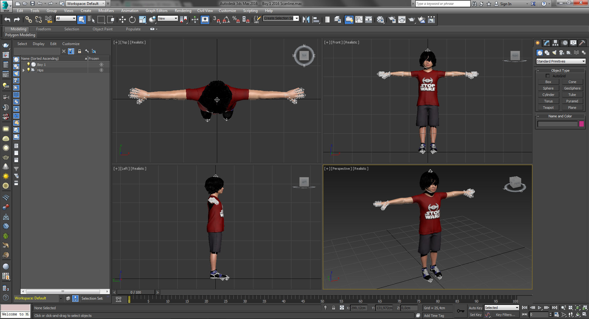 Boy 1 3D model_14