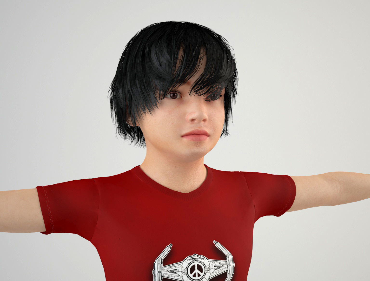 Boy 1 3D model_7