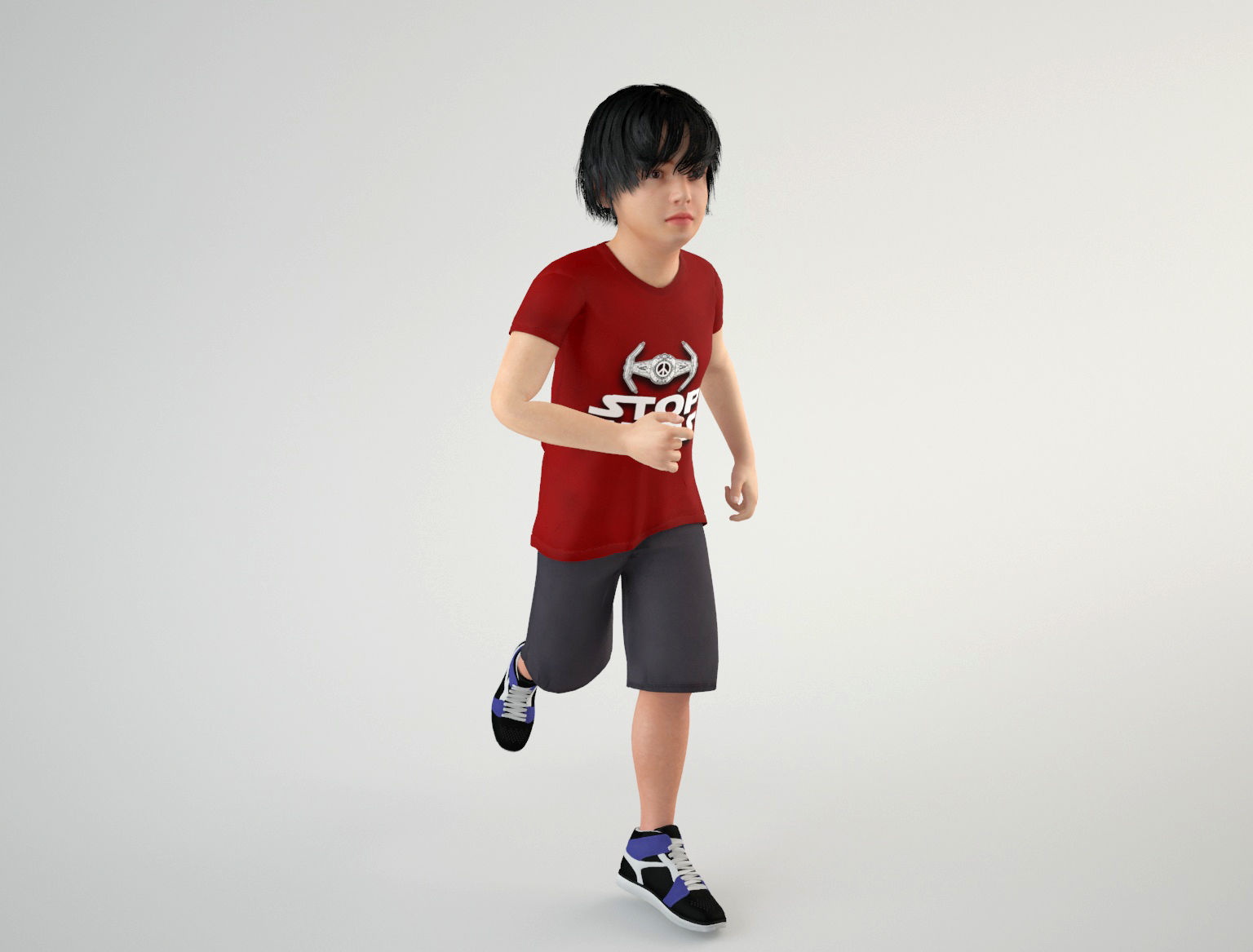 Boy 1 3D model_9