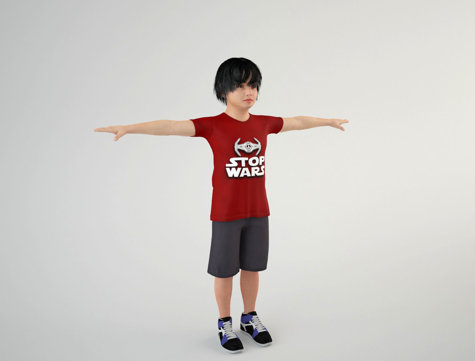 Boy 1 3D model_1