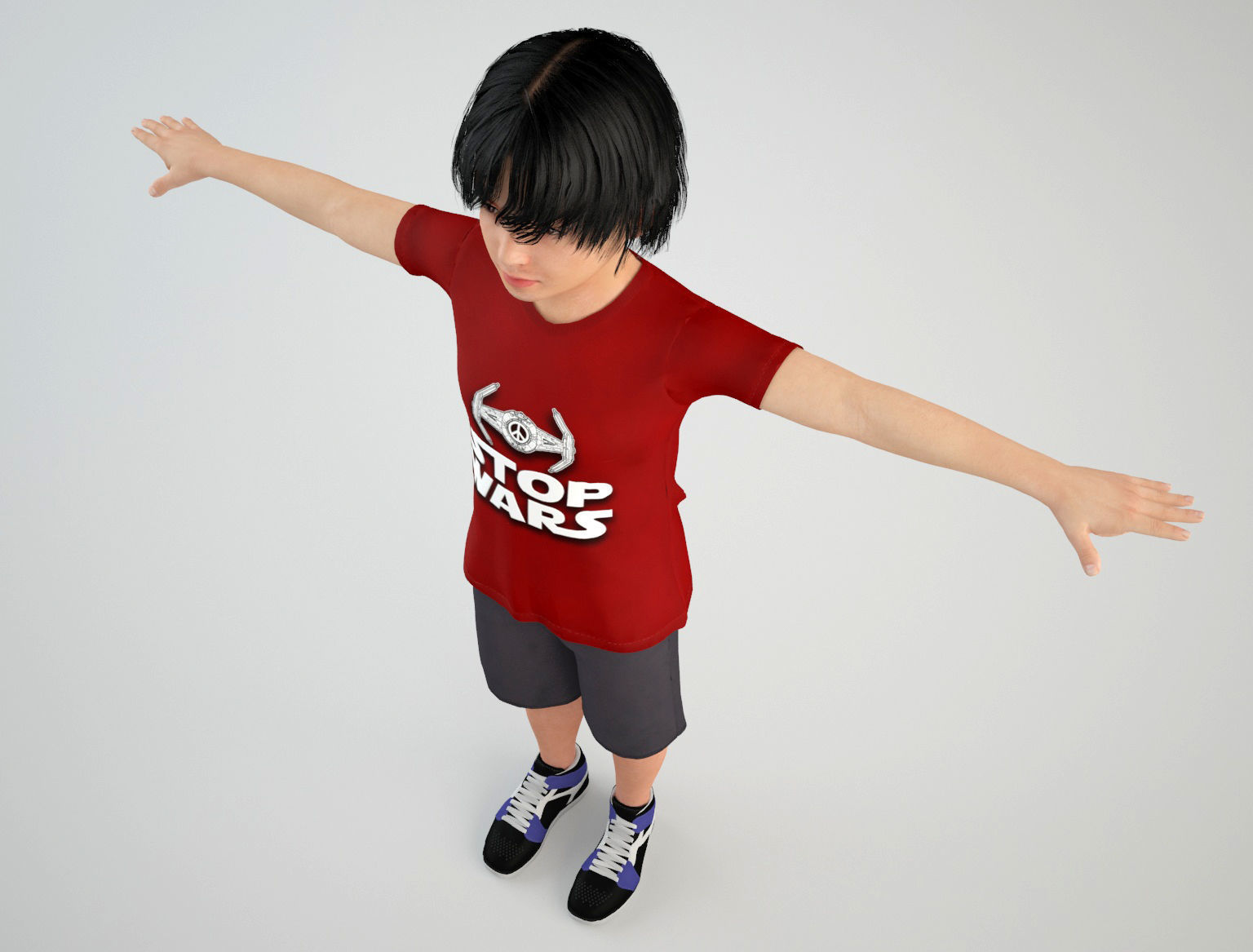 Boy 1 3D model_6