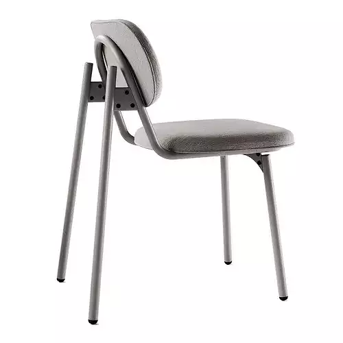 Hayche SLS Chair 2 Metal legs 3D model 3