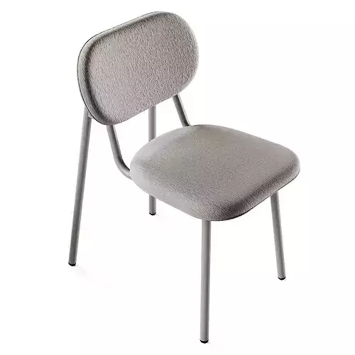 Hayche SLS Chair 2 Metal legs 3D model 4