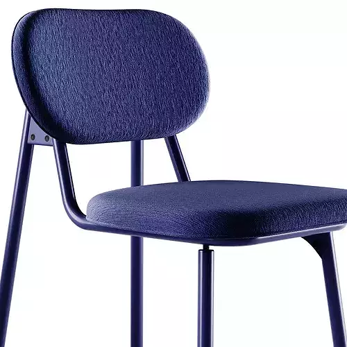 Hayche SLS Chair 2 Metal legs 3D model 5