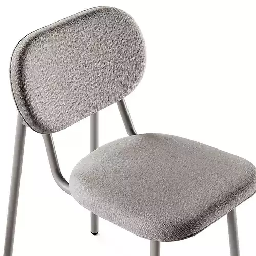 Hayche SLS Chair 2 Metal legs 3D model 7