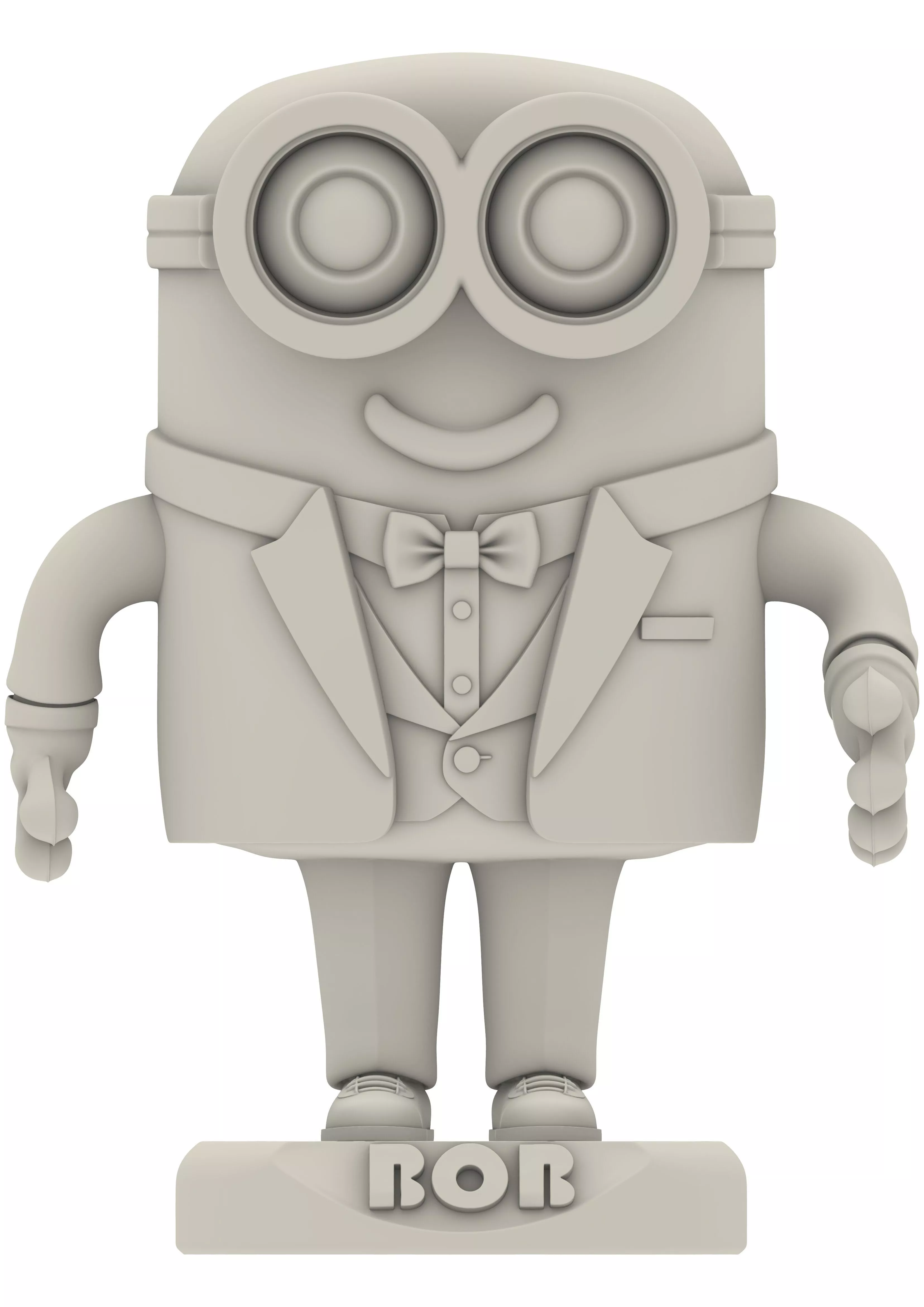 Hochzeit Boda Fiesta Bride Braut Novia Novio Chibi Minion 3D print model