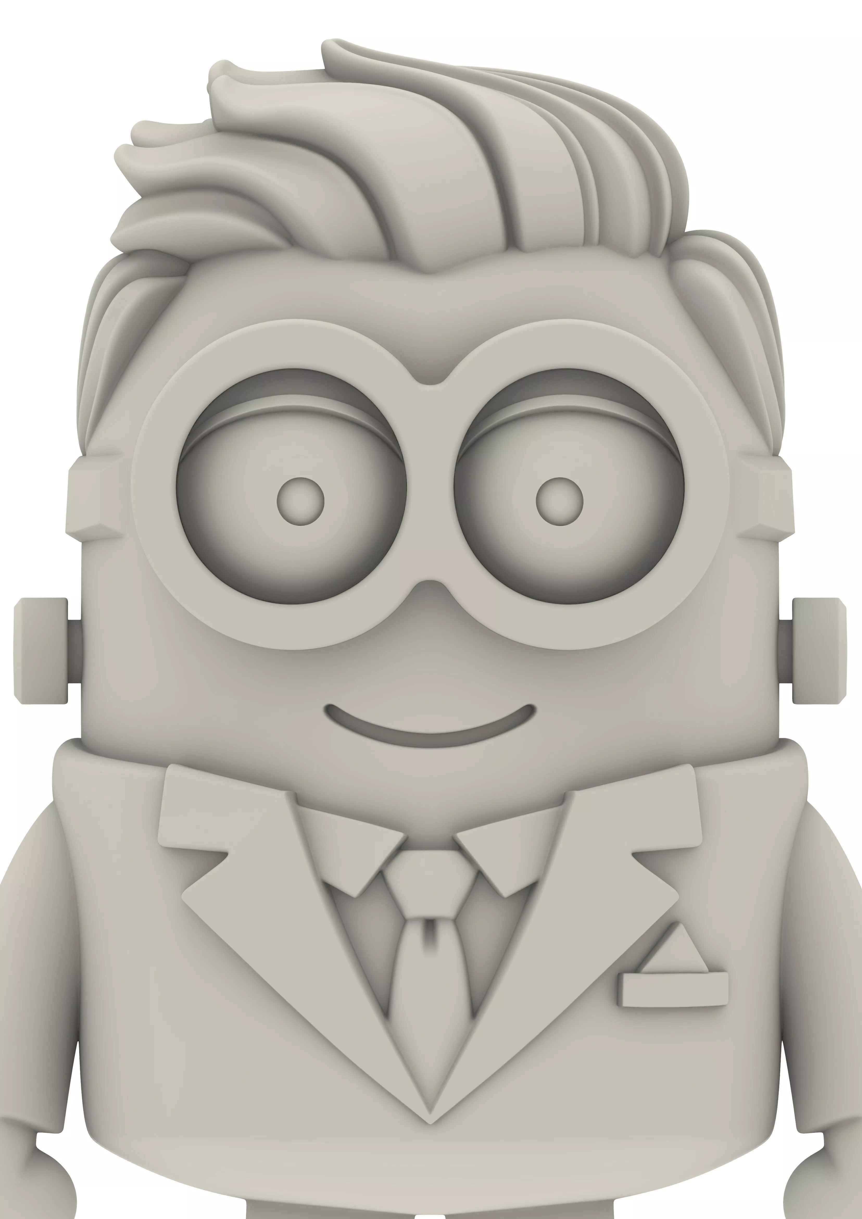 Hochzeit Boda Fiesta Bride Braut Novia Novio Chibi Minion 3D print model
