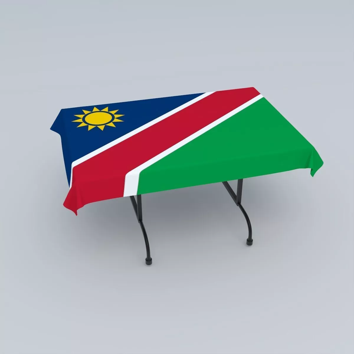 Flag of Namibia 3D model