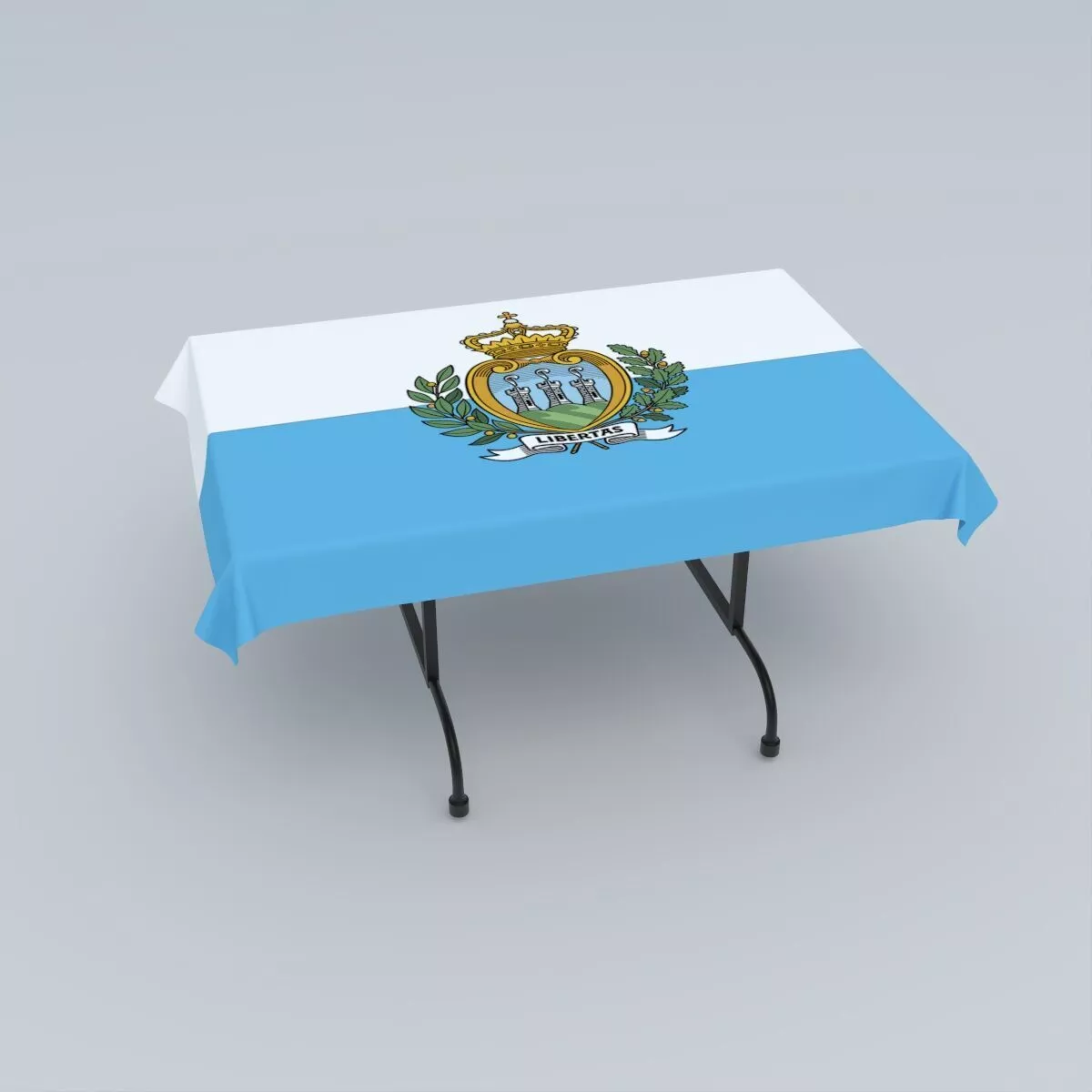 Flag of San Marino 3D model