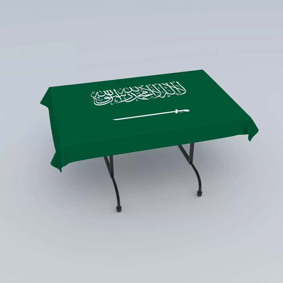 Flag of Saudi Arabia 3D model