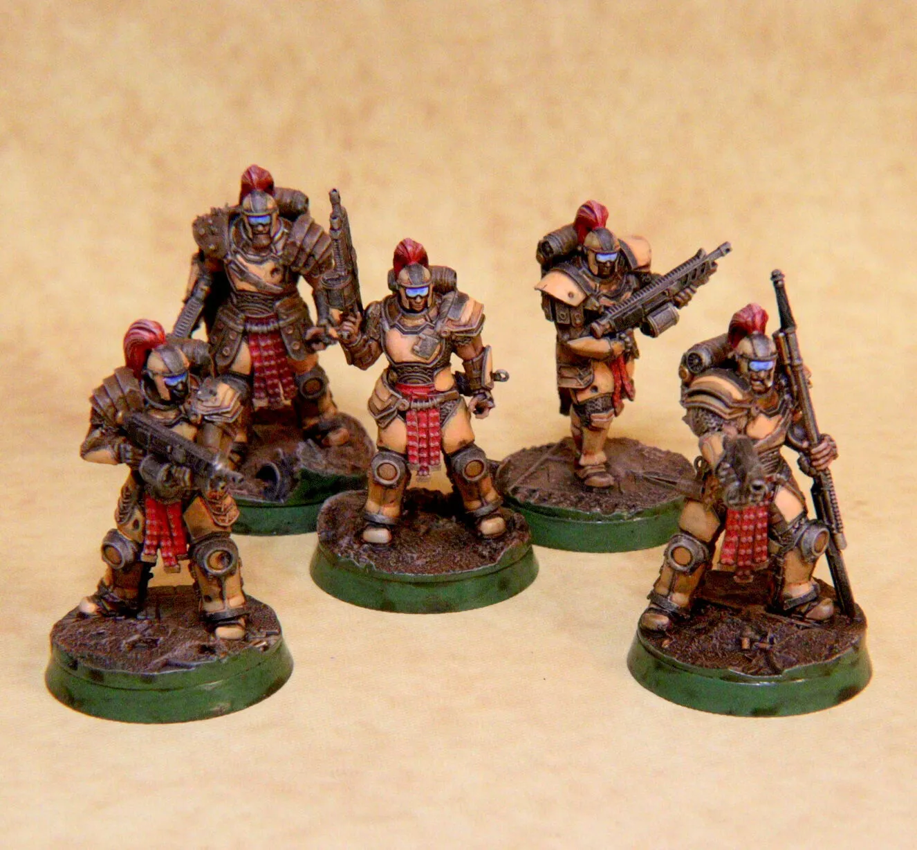 Scorched Earth - Legionary Fireteam 1 3D print model