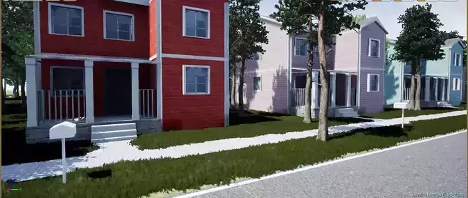 Residential House Pack  3D model