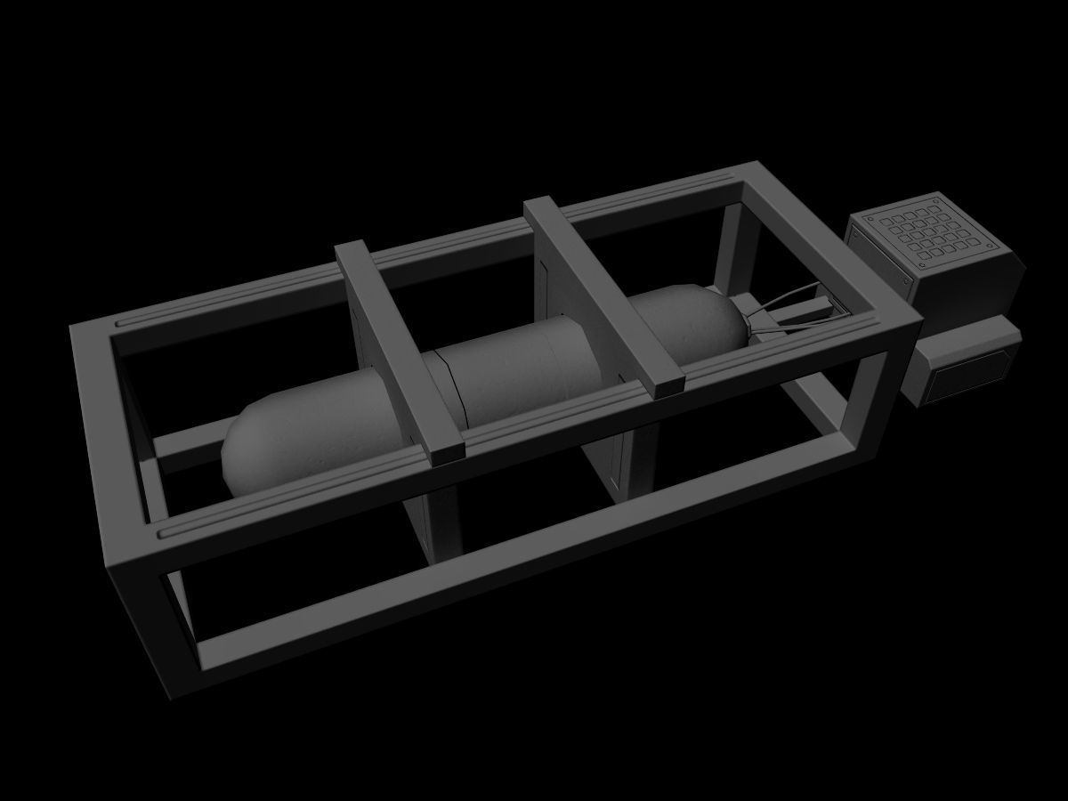 Sci-fi Asset Collection Low-poly 3D model_29