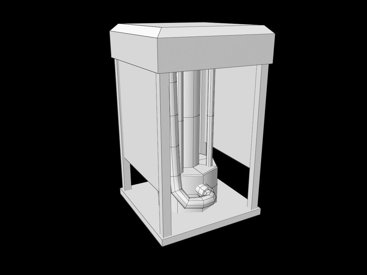 Sci-fi Asset Collection Low-poly 3D model_10