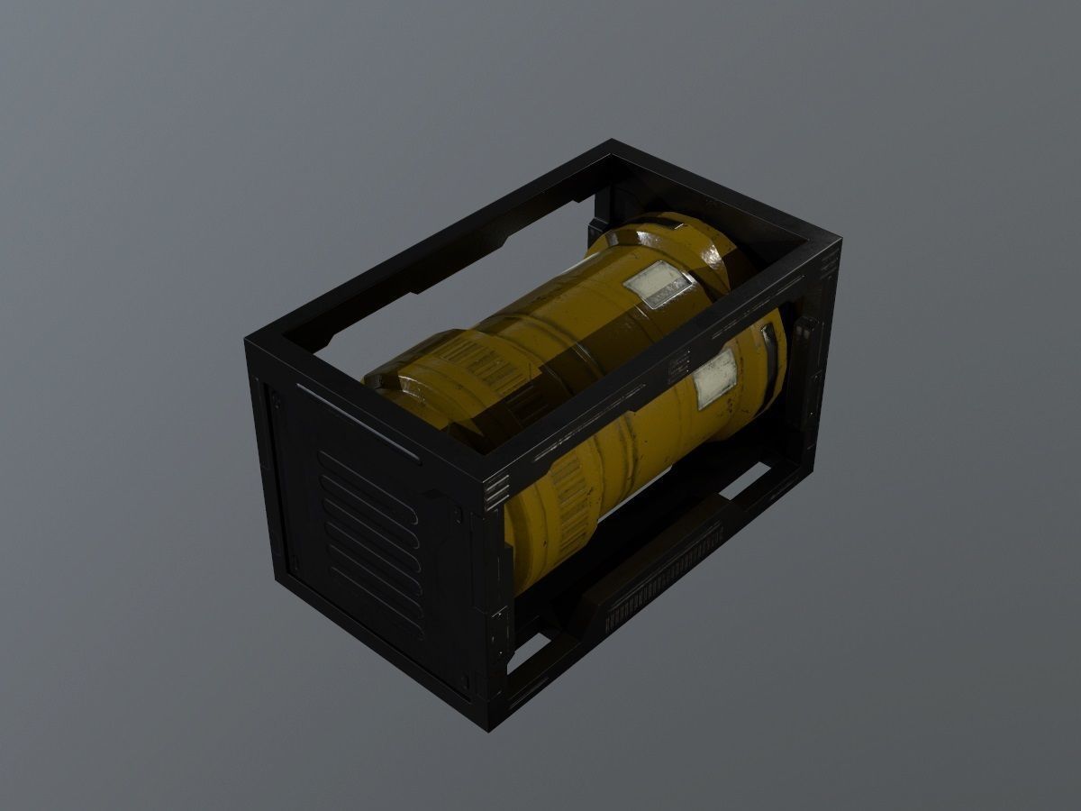 Sci-fi Asset Collection Low-poly 3D model_65