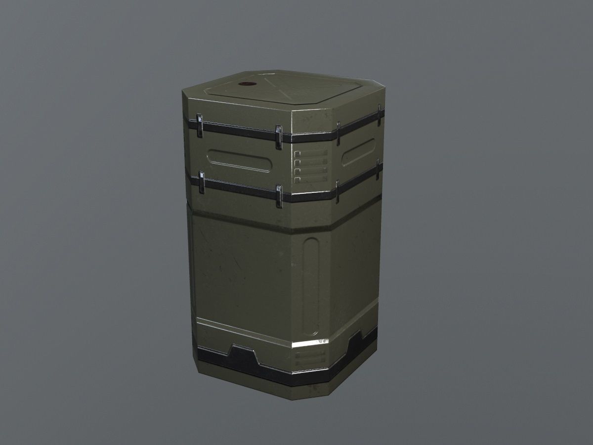 Sci-fi Asset Collection Low-poly 3D model_58