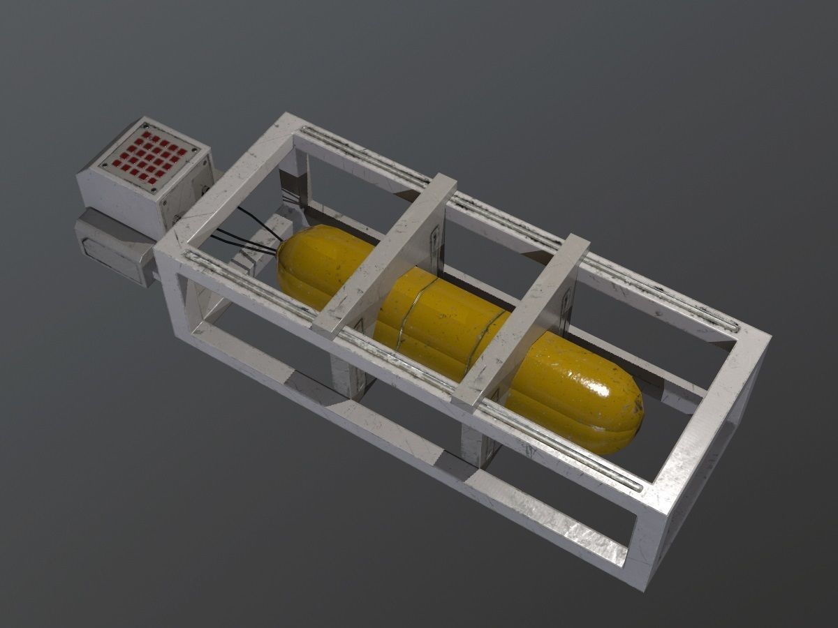 Sci-fi Asset Collection Low-poly 3D model_25