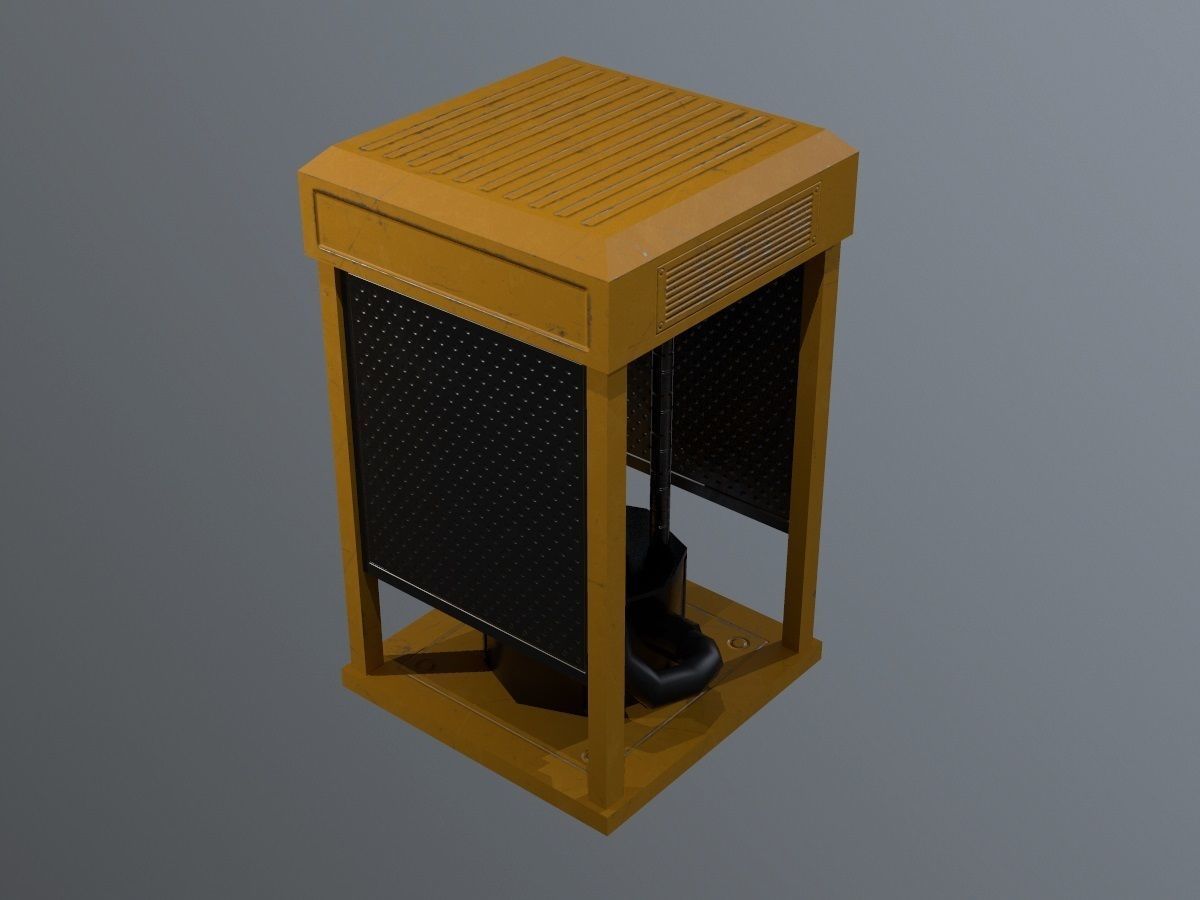 Sci-fi Asset Collection Low-poly 3D model_3