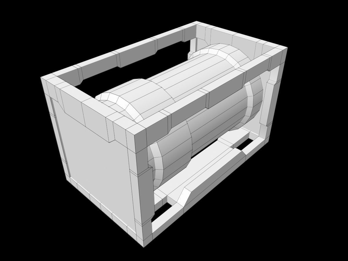 Sci-fi Asset Collection Low-poly 3D model_74
