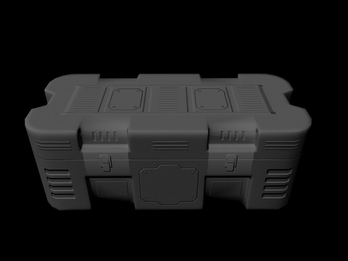 Sci-fi Asset Collection Low-poly 3D model_50