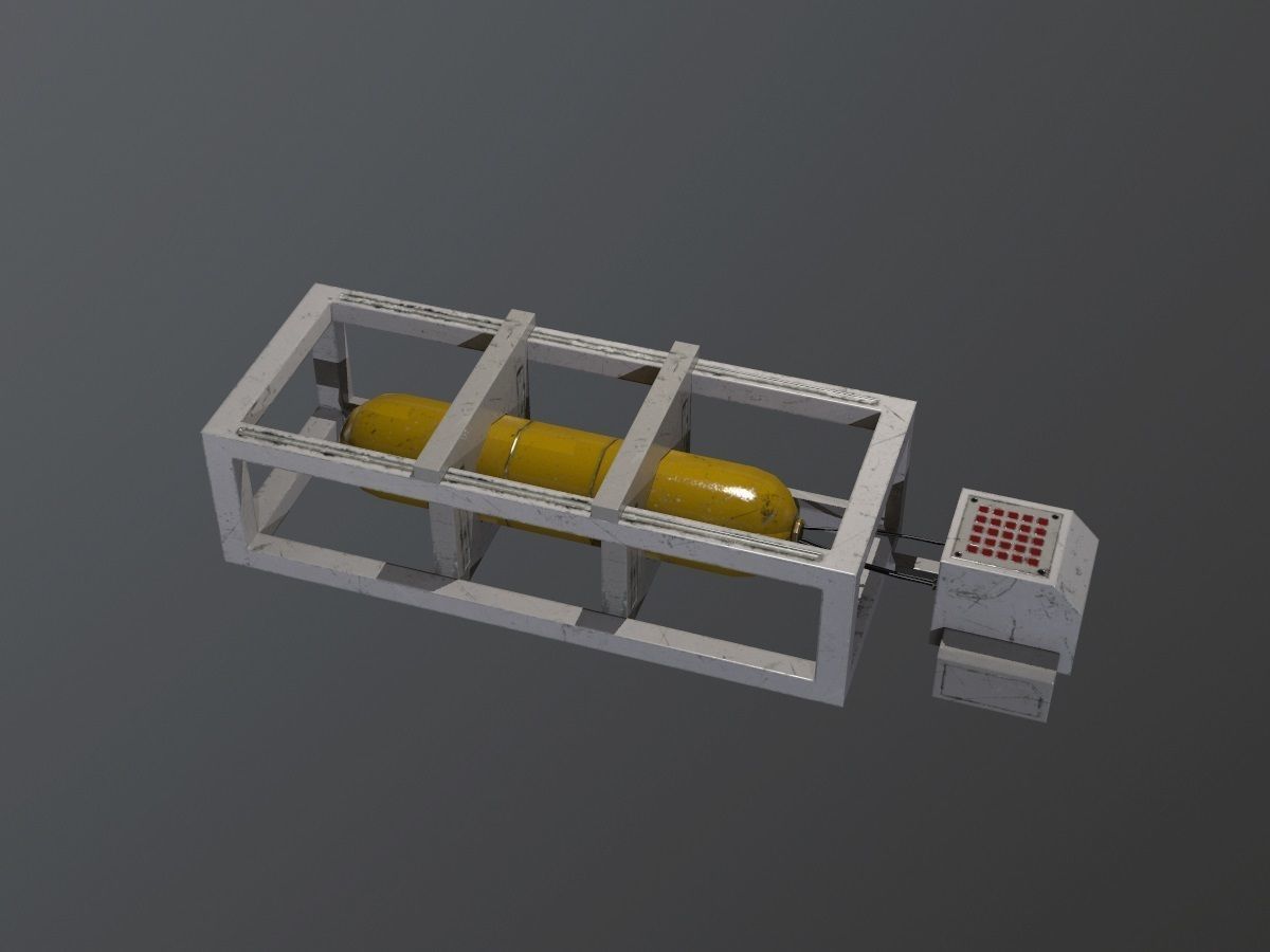 Sci-fi Asset Collection Low-poly 3D model_26