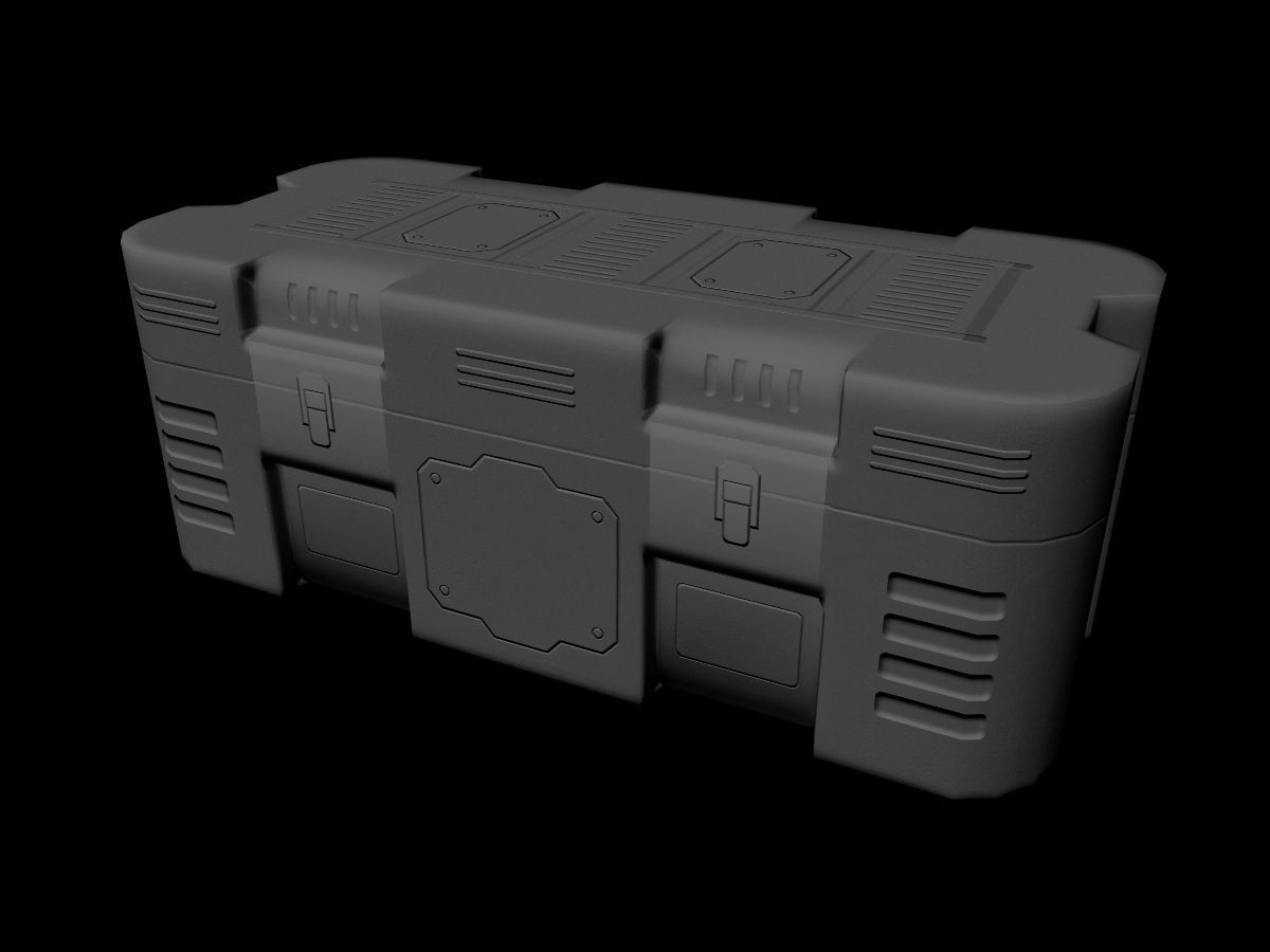 Sci-fi Asset Collection Low-poly 3D model_49