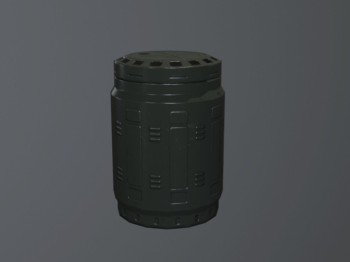 Sci-fi Asset Collection Low-poly 3D model_75